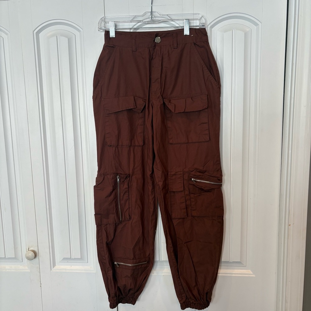 Rachel‎ Paige Brown Cargo Pants Size XS